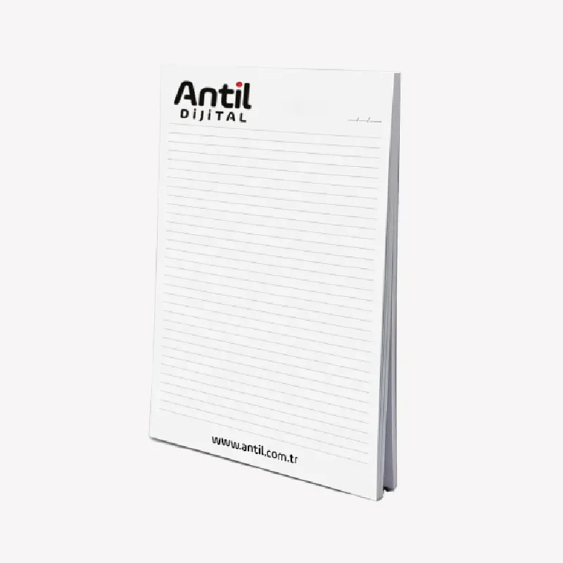 A5 Kapaksız Bloknot 14x20 cm (Tek Renk, 100 Adet)