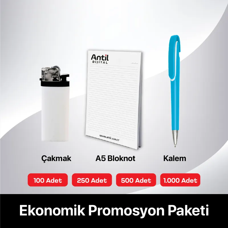 Ekonomik Promosyon Paketi (100'lü Paket)