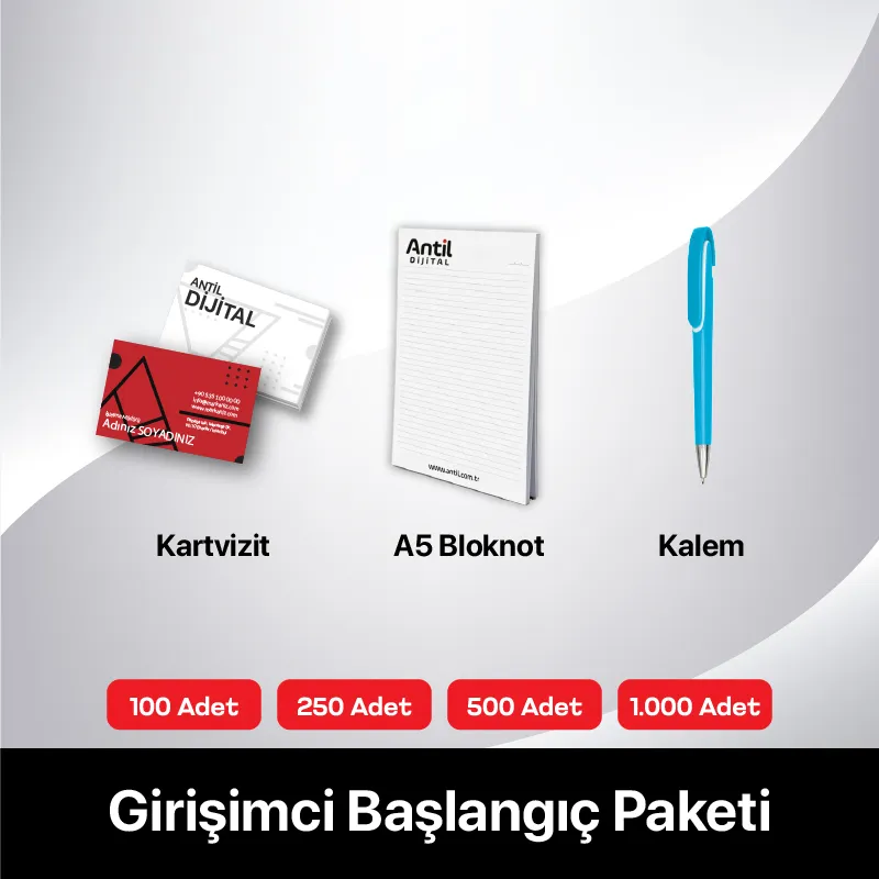Girişimci Başlangıç Promosyon Paketi