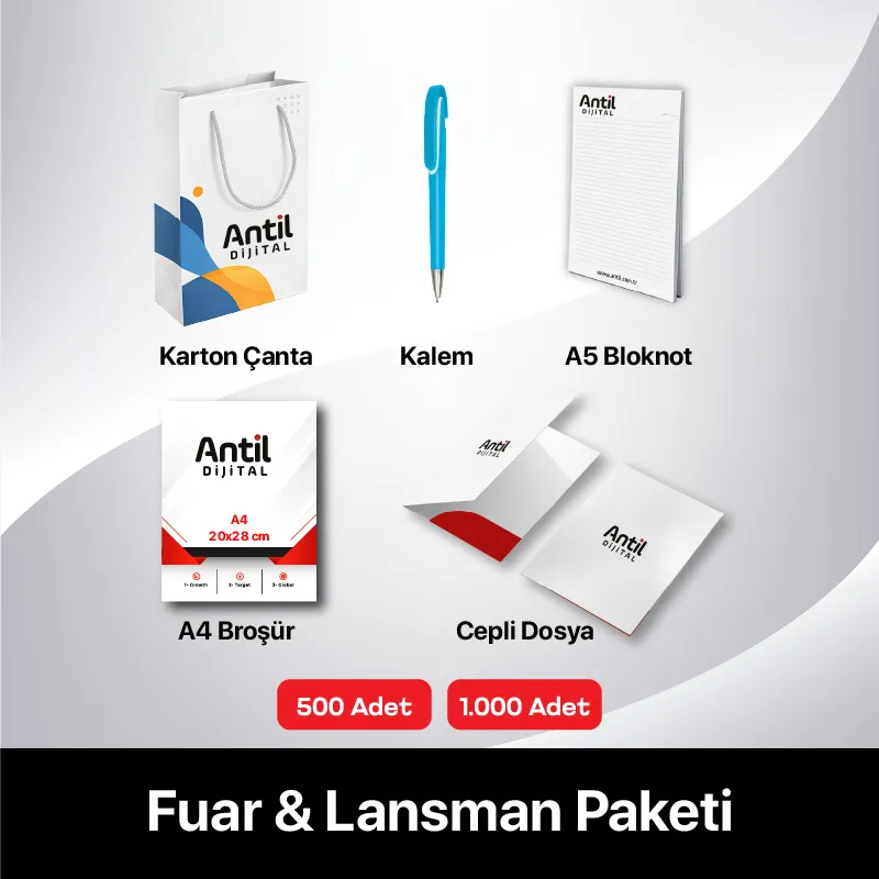 Fuar & Lansman Promosyon Paketi